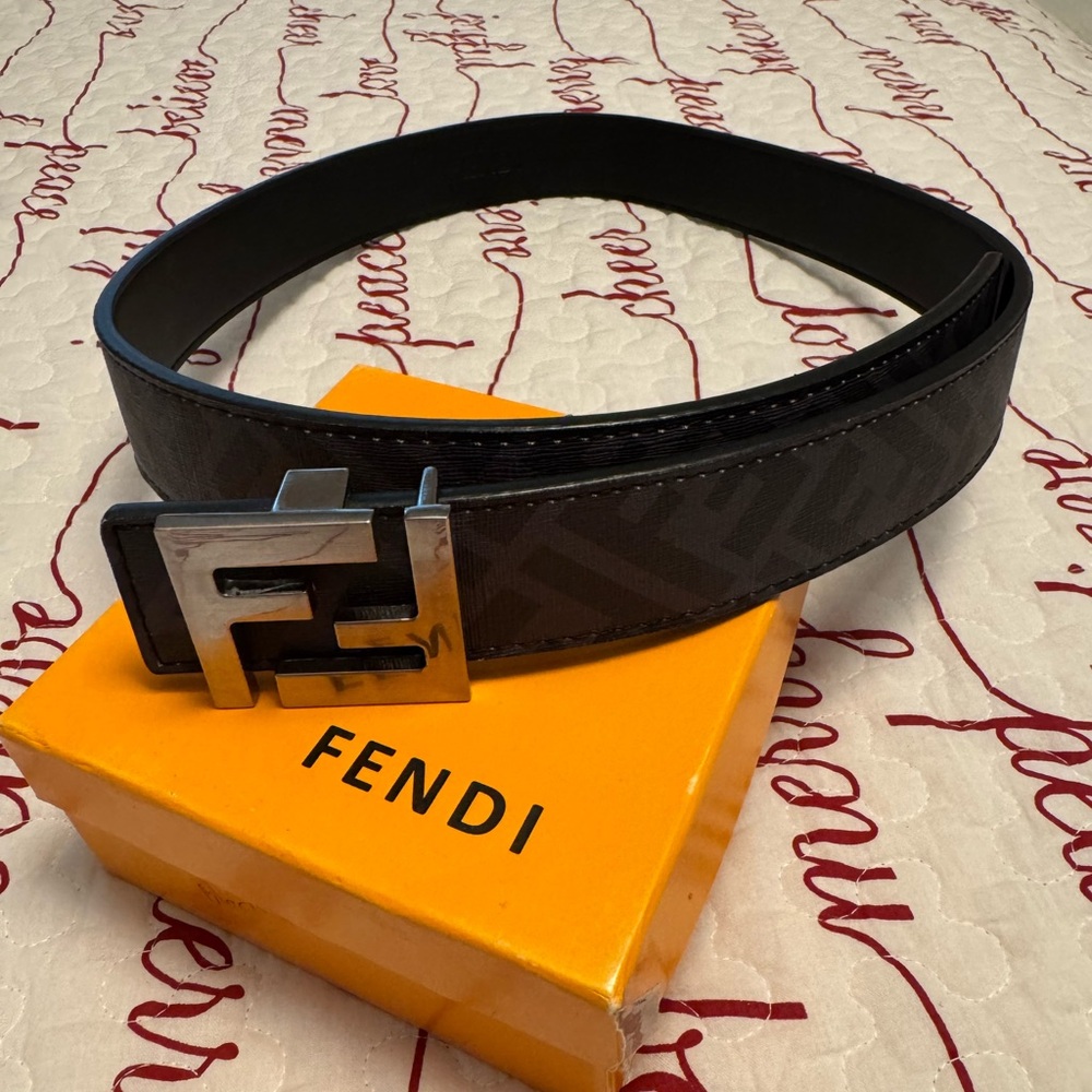 Black Leather Belt